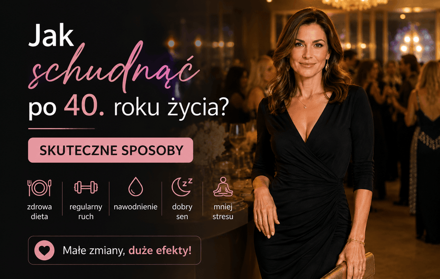 Jak schudnąć po 40. roku życia? Skuteczne sposoby