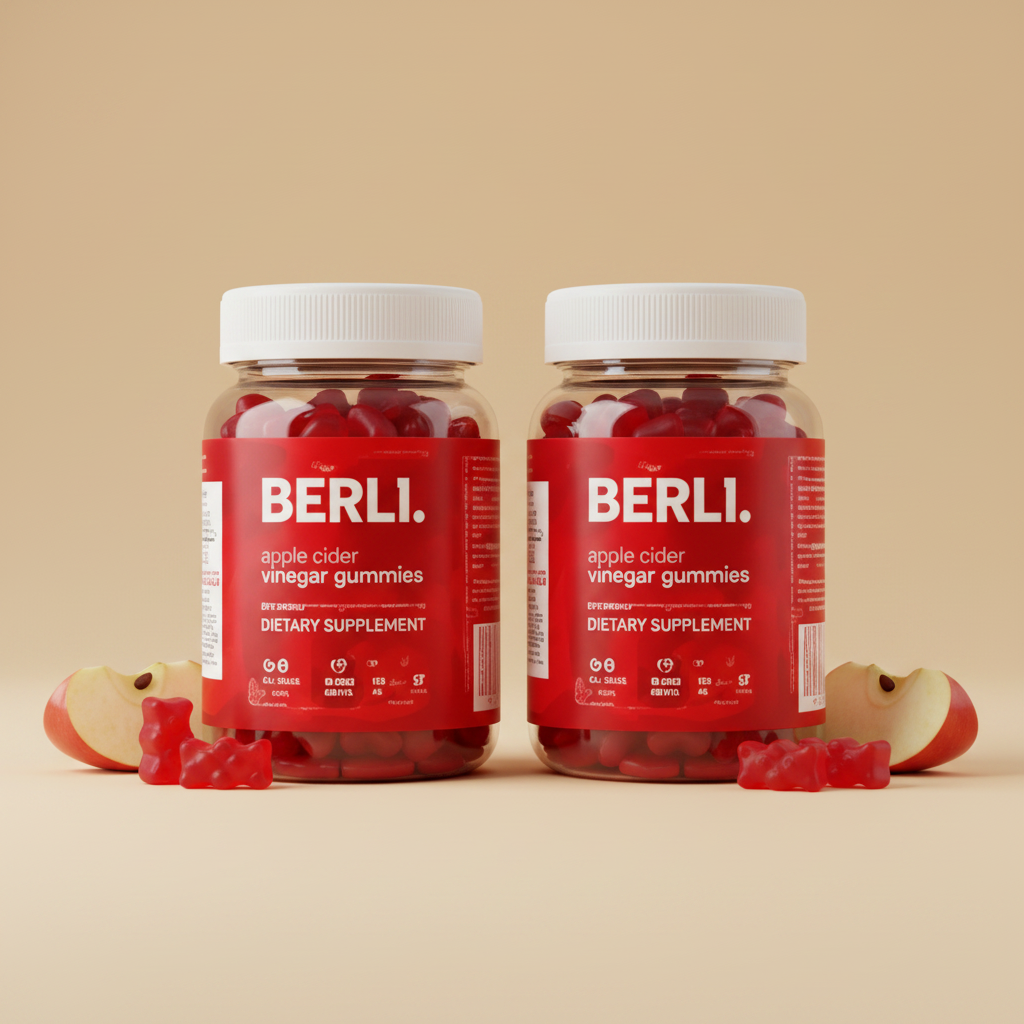 BERLi Żelki z octem jabłkowym